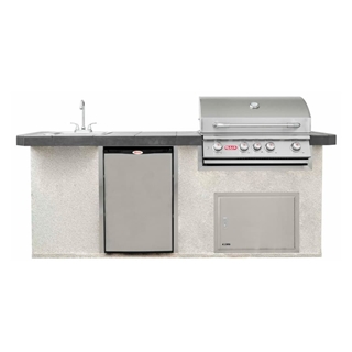 Barbacoa completa ODK 210 cm - Imagen 1