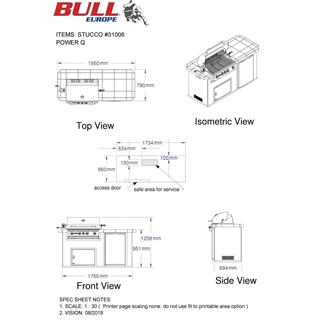 Barbacoa completa POWER-Q 176 cm - Imagen 2