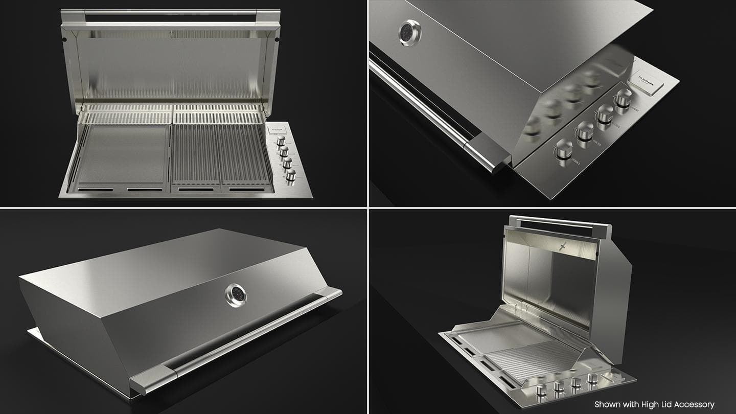 Barbacoa de gas Fulgor 100 inox - Imagen 6