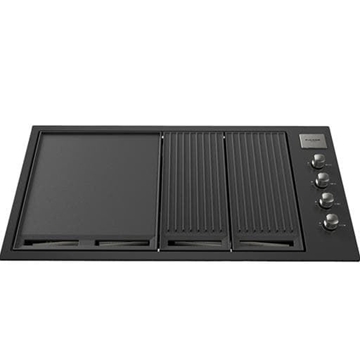 Barbacoa de gas Fulgor 100 negra - Imagen 1