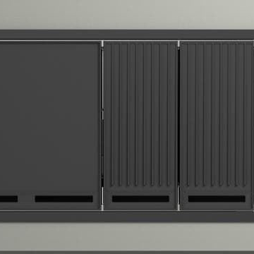 Barbacoa de gas Fulgor 100 negra - Imagen 2