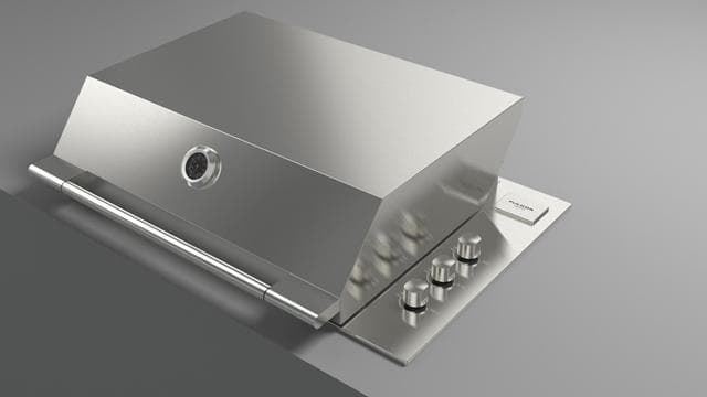 Barbacoa de gas Fulgor 80 inox - Imagen 7