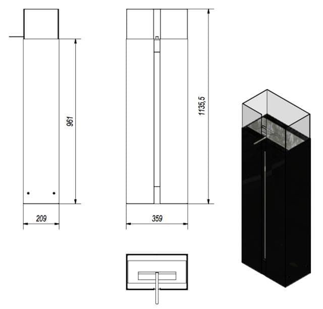 Chimenea de bioetanol Jaen - Imagen 3