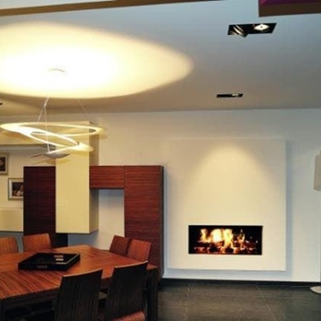 Chimenea de leña Luna Diamond 1150 DH (doble cara) - Imagen 1