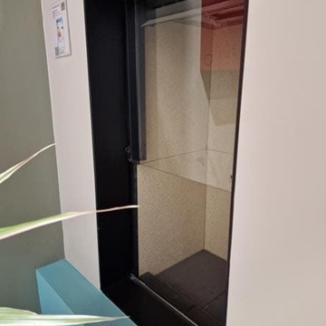 Chimenea de leña Luna Diamond 550 V (frontal) - Imagen 2