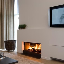 Chimenea de leña Luna Diamond 850 H (frontal) - Imagen 1