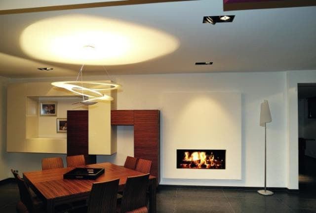 Chimenea de leña MDLD Luna Diamond 1150 DH (doble cara) - Imagen 1