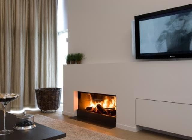Chimenea de leña MDLD Luna Diamond 850 H (frontal) - Imagen 1