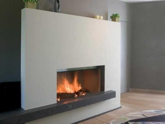 Chimenea de leña MDLD Luna Diamond Plus 1000 H (frontal) - Imagen 1
