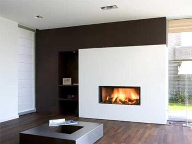 Chimenea de leña MDLD Luna Diamond Plus 1150 H (frontal) - Imagen 1
