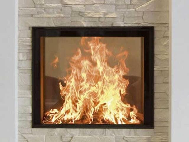 Chimenea de leña MDLD Luna Diamond Plus 850 DV (doble cara) - Imagen 1