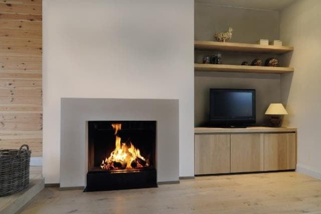 Chimenea de leña MDLD Luna Diamond Plus 850 V (frontal) - Imagen 1