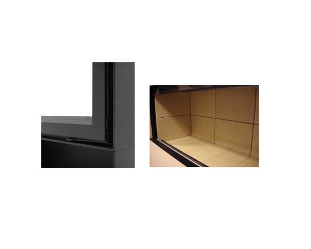 Chimenea de leña Venus 630 v23 3 caras - Imagen 4