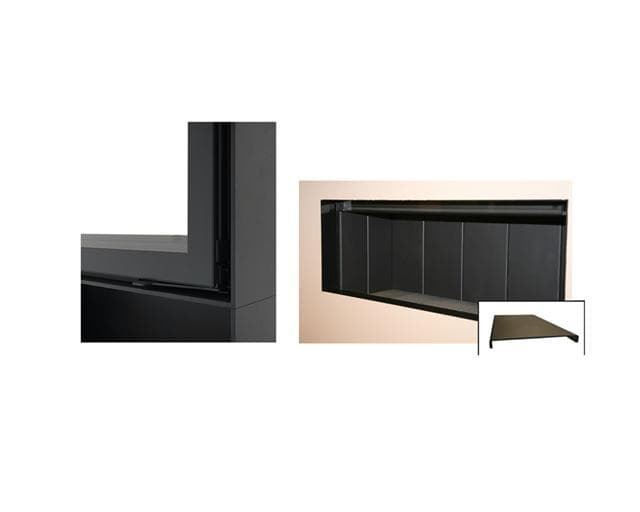 Chimenea de leña Venus 850 v23 3 caras - Imagen 4