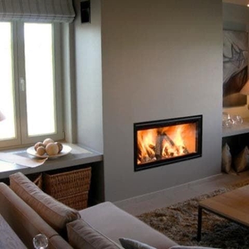 Chimenea de leña Venus 850 v23 (frontal) - Imagen 1