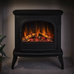 Chimenea eléctrica British Fires estufa Hinton - Imagen 2