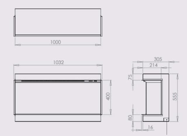 Chimenea eléctrica Charlton&Jenrick i1000E Deep Smart App - Imagen 4