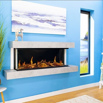 Chimenea eléctrica Charlton&Jenrick Luminosa 110 Ultra Flame - Imagen 1