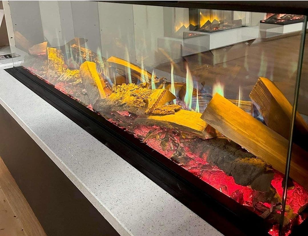 Chimenea eléctrica Charlton&Jenrick Luminosa 150 Ultra Flame - Imagen 3