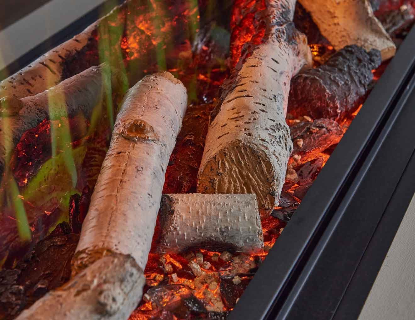 Chimenea eléctrica Charlton&Jenrick Luminosa 150 Ultra Flame - Imagen 5