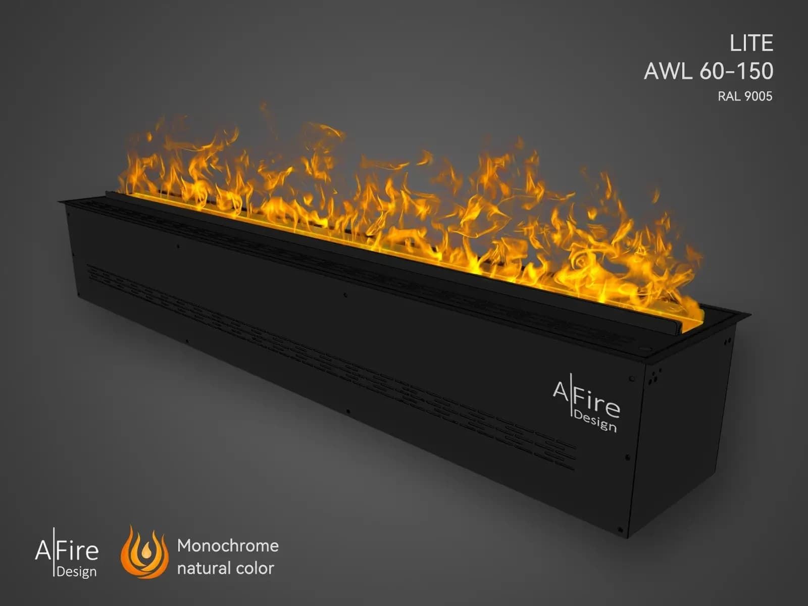 Chimenea eléctrica vapor Afire LITE AWL 60-150 - Imagen 2