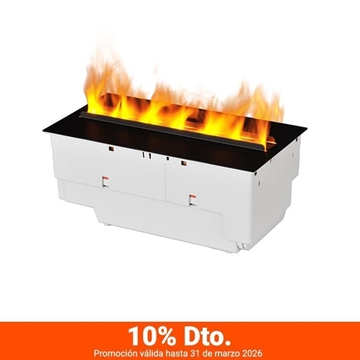 Chimenea eléctrica vapor Faber Dimplex Cassette Vapor 400/600 NH LED, sin efecto leños - Imagen 1