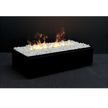 Chimenea eléctrica vapor Faber Dimplex Maggie Vapor L con efecto piedras blancas - Imagen 1