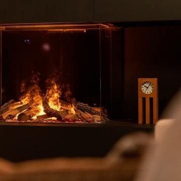 Chimenea eléctrica vapor Faber Dimplex Sensación Mood 800/650 Doble Corner - Imagen 1