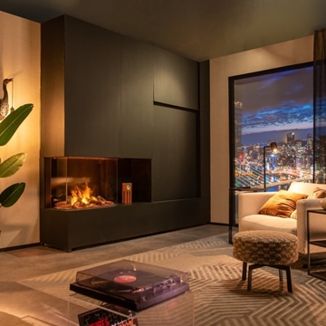 Chimenea eléctrica vapor Faber Dimplex Sensación Mood 800/650 Doble Corner - Imagen 2