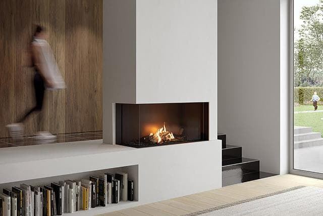 Chimenea gas Faber Matrix Hybrid 1050/500 II (Esquinera) - Imagen 1