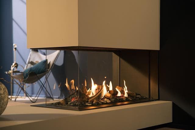 Chimenea gas Faber Matrix Hybrid 800/500 (Room Divider) - Imagen 1