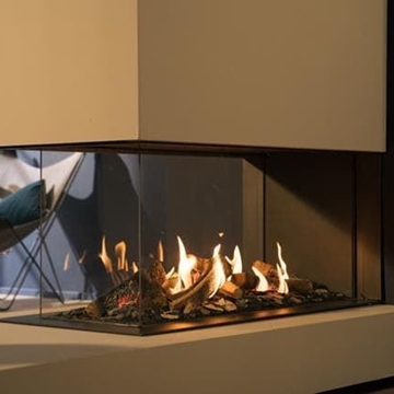 Chimenea gas Faber Matrix Hybrid 800/500 (Room Divider) - Imagen 1