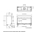 Chimenea gas Faber Matrix Lineal Fire 800/400 (Frontal) - Imagen 2