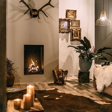 Chimenea gas Faber Matrix Log Burner 450/650 I (Frontal) - Imagen 1