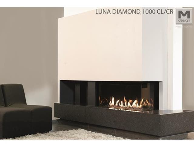 Chimenea gas Luna Diamond 1000 CL/CR (Esquinera) - Imagen 1