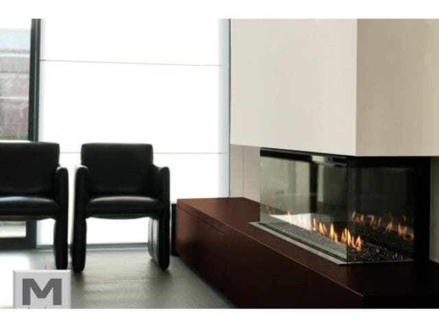 Chimenea gas Luna Diamond 1000 DC (Doble Corner) - Imagen 1