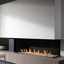 Chimenea gas Luna Diamond 1300 CL/CR (Esquinera) - Imagen 1