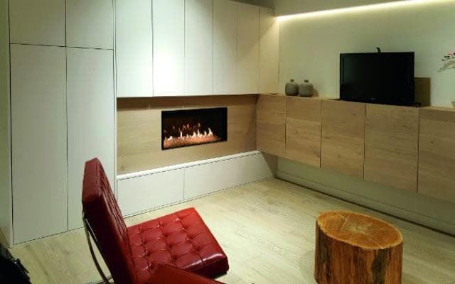 Chimenea gas MDLD Luna Diamond 1000 H (Frontal) - Imagen 1