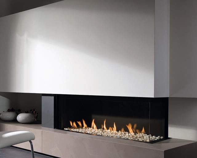 Chimenea gas MDLD Luna Diamond 1300 CL/CR (Esquinera) - Imagen 1