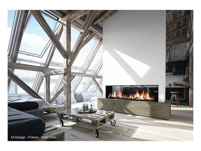 Chimenea gas MDLD Luna Diamond 1900 DH (Doble Cara) - Imagen 1