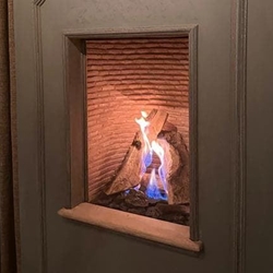 Chimenea gas Rustica S (Frontal) - Imagen 2