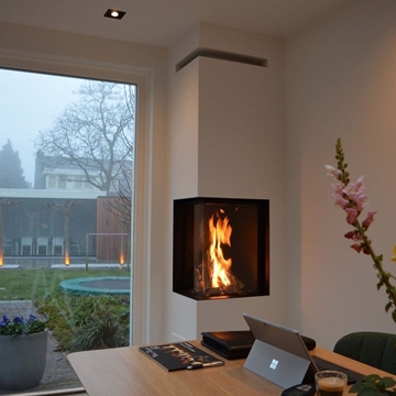 Chimenea gas True Vision 550 CL/CR (Esquinera) - Imagen 1