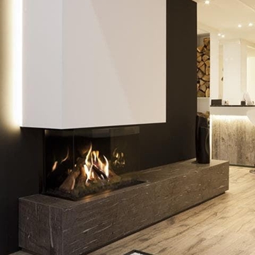 Chimenea gas True Vision 650 DC (Doble Corner) - Imagen 2