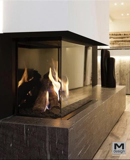 Chimenea gas True Vision 850 DC (Doble Corner) - Imagen 1