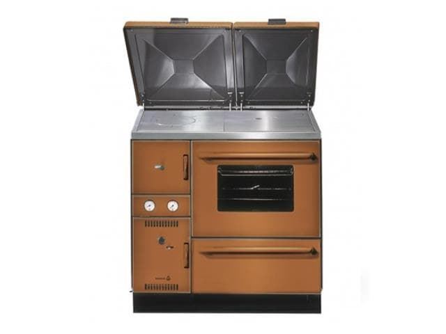 Cocina calefactora de leña K148 () | - Cocinas