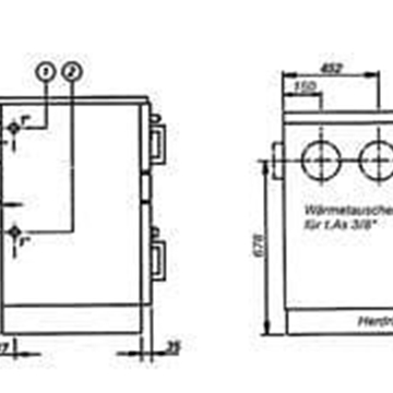 Cocina calefactora de leña K148 - Imagen 2