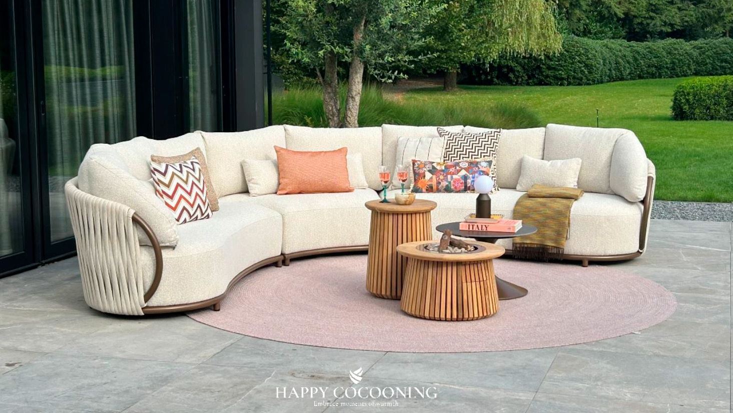 Cubre bombonas Lagune teak - Imagen 3