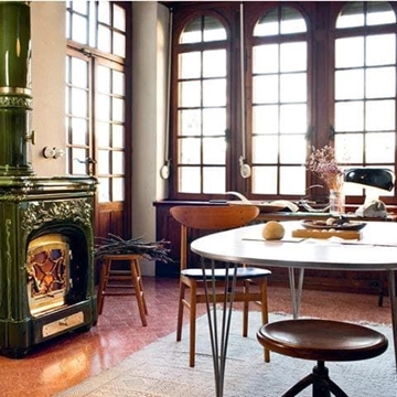 Estufa cerámica de leña Liberty E - Imagen 2