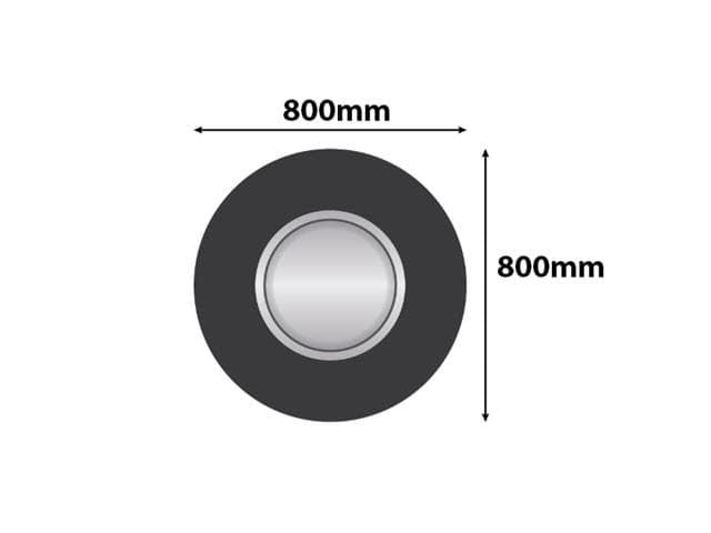Estufa de bioetanol para exterior Fuji 80Ø - Imagen 5