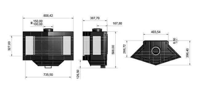 Estufa de gas Black Stealth - Imagen 3